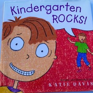 Hardcover children’s book. Kindergarten Rocks! By Katie Davis